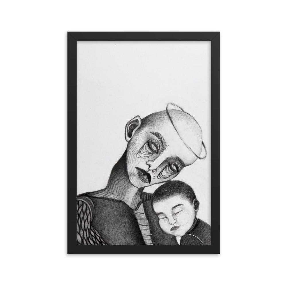 Appreciate Your Mama Framed Print